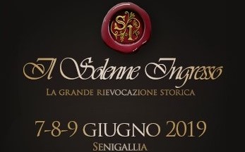 Il Solenne Ingresso 7-8-9 giugno 2019