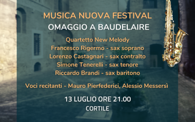 Musica Nuova Festival 13 luglio