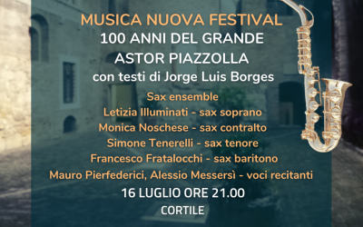 Musica Nuova Festival 16 luglio