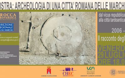 Conferenza: Ostra, archeologia di una città romana nelle Marche